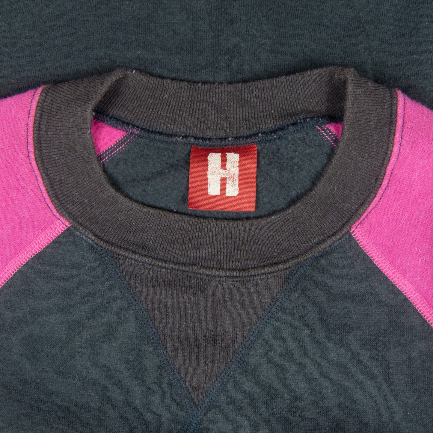 Hysteric Glamour H Logo Raglan Crewneck