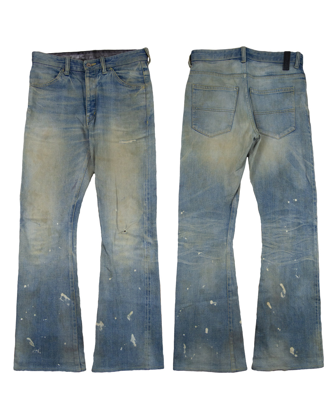 Isamu Katayama Backlash Distressed Painter Denim