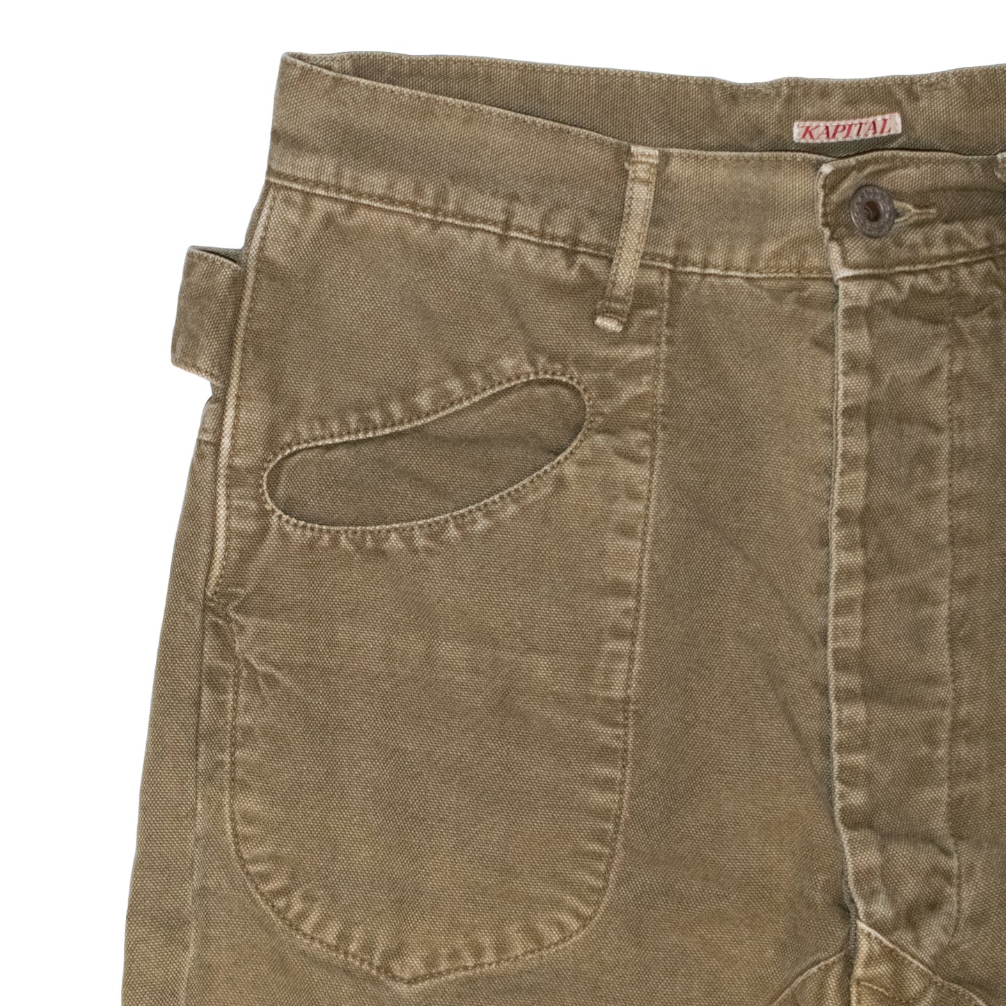 Kapital Clinch Back Paneled Work Pants