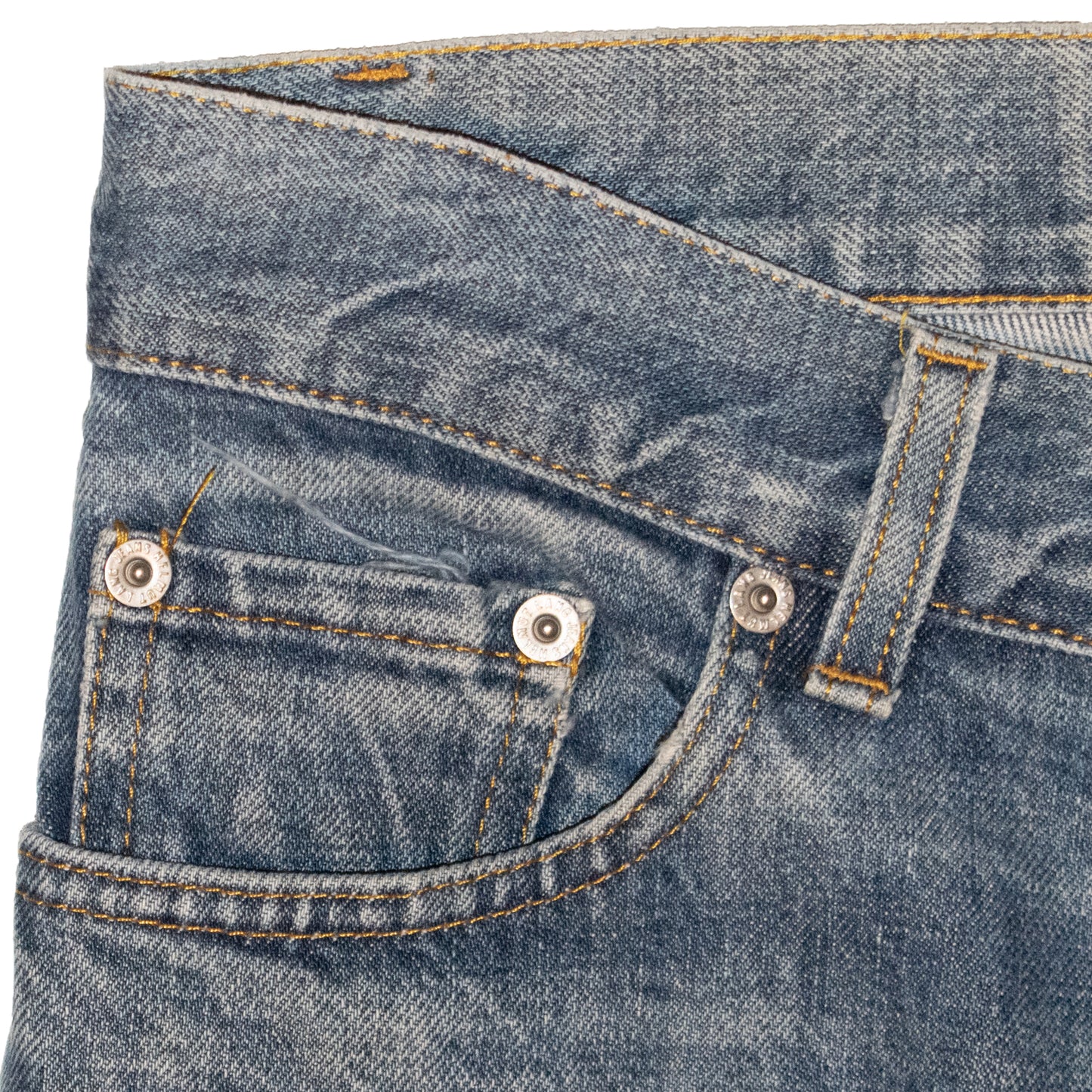 Helmut Lang Classic Raw Cut Denim - 1999