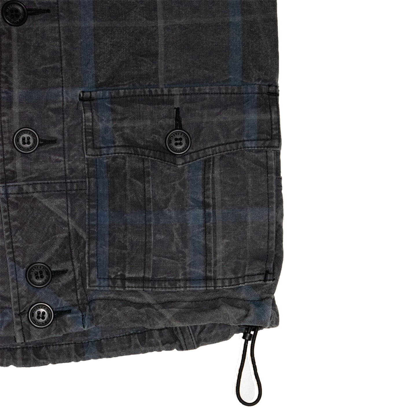 Hysteric Glamour Chaos Patchwork Vest – 1990’s