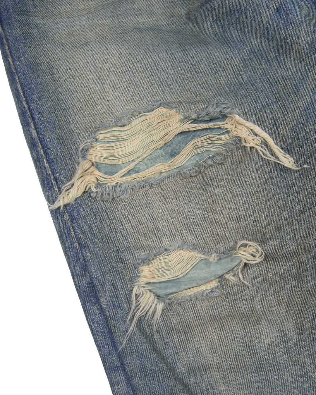 Isamu Katayama Backlash Distressed Rocker Denim