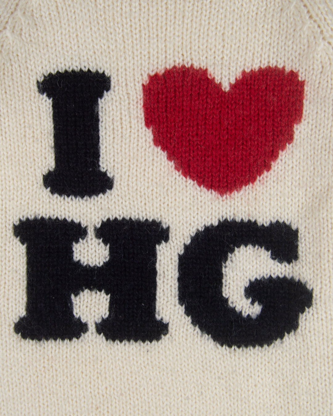 Hysteric Glamour I Love HG Mohair Knit Sweater – SaolMortem