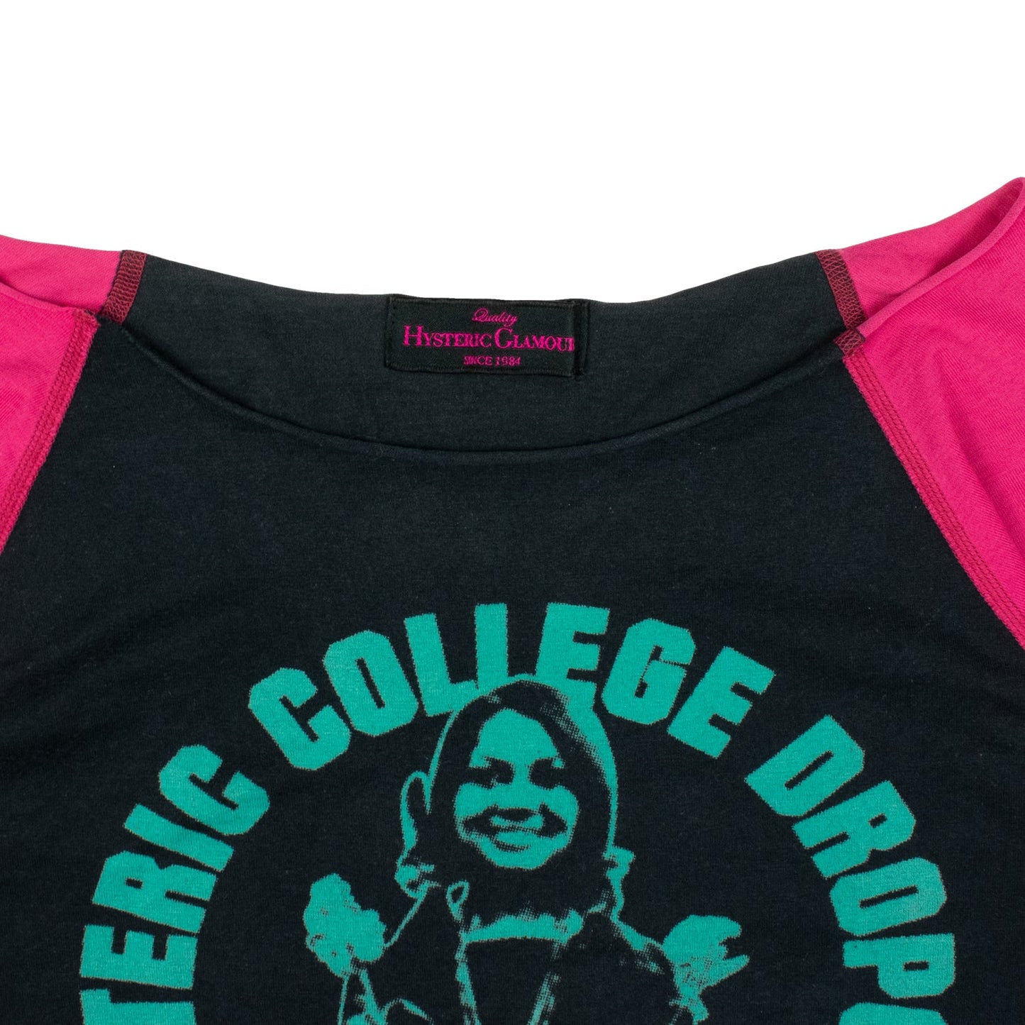 Hysteric Glamour College Drop Out Long Sleeve Tee