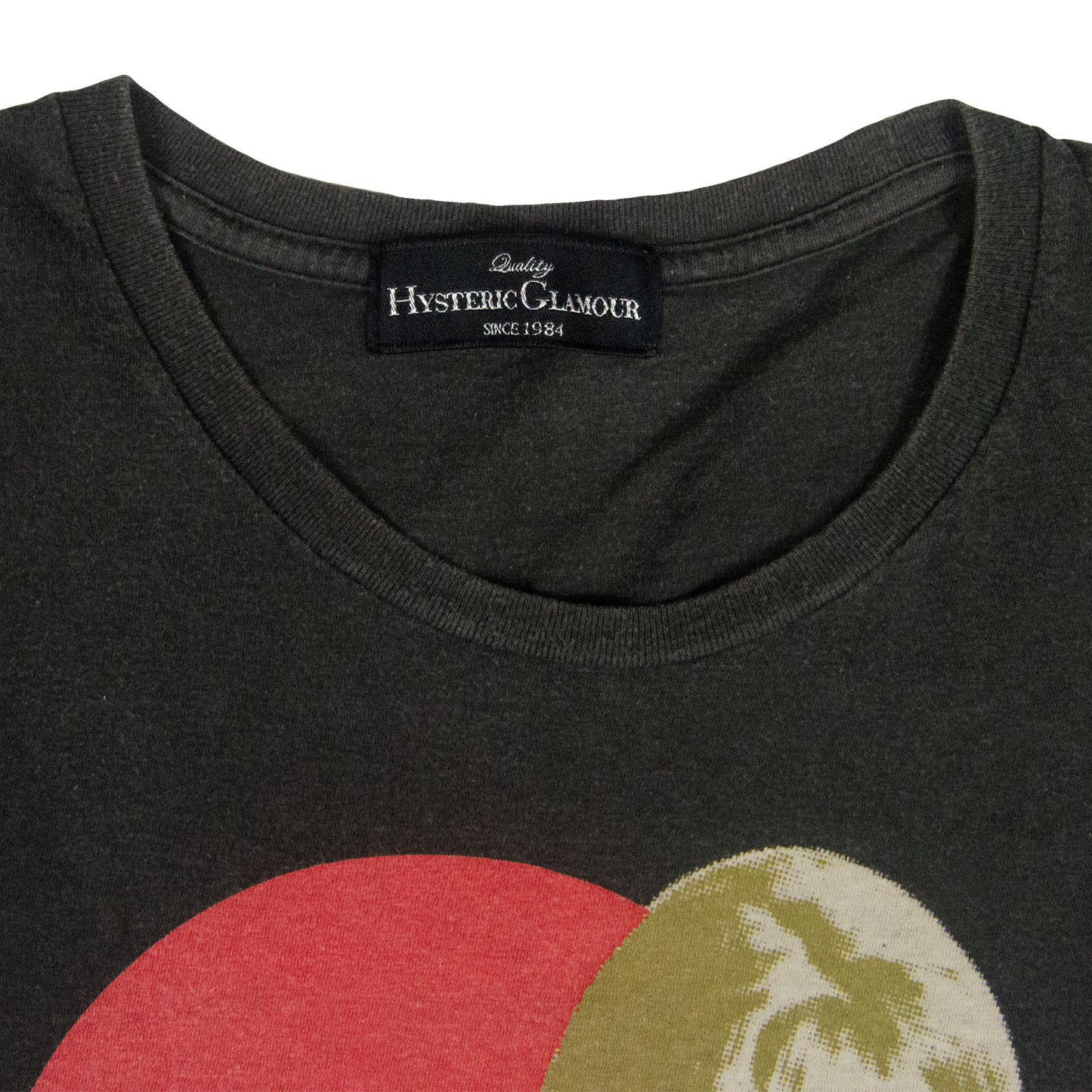 Hysteric Glamour Gradient Sun Logo Tee