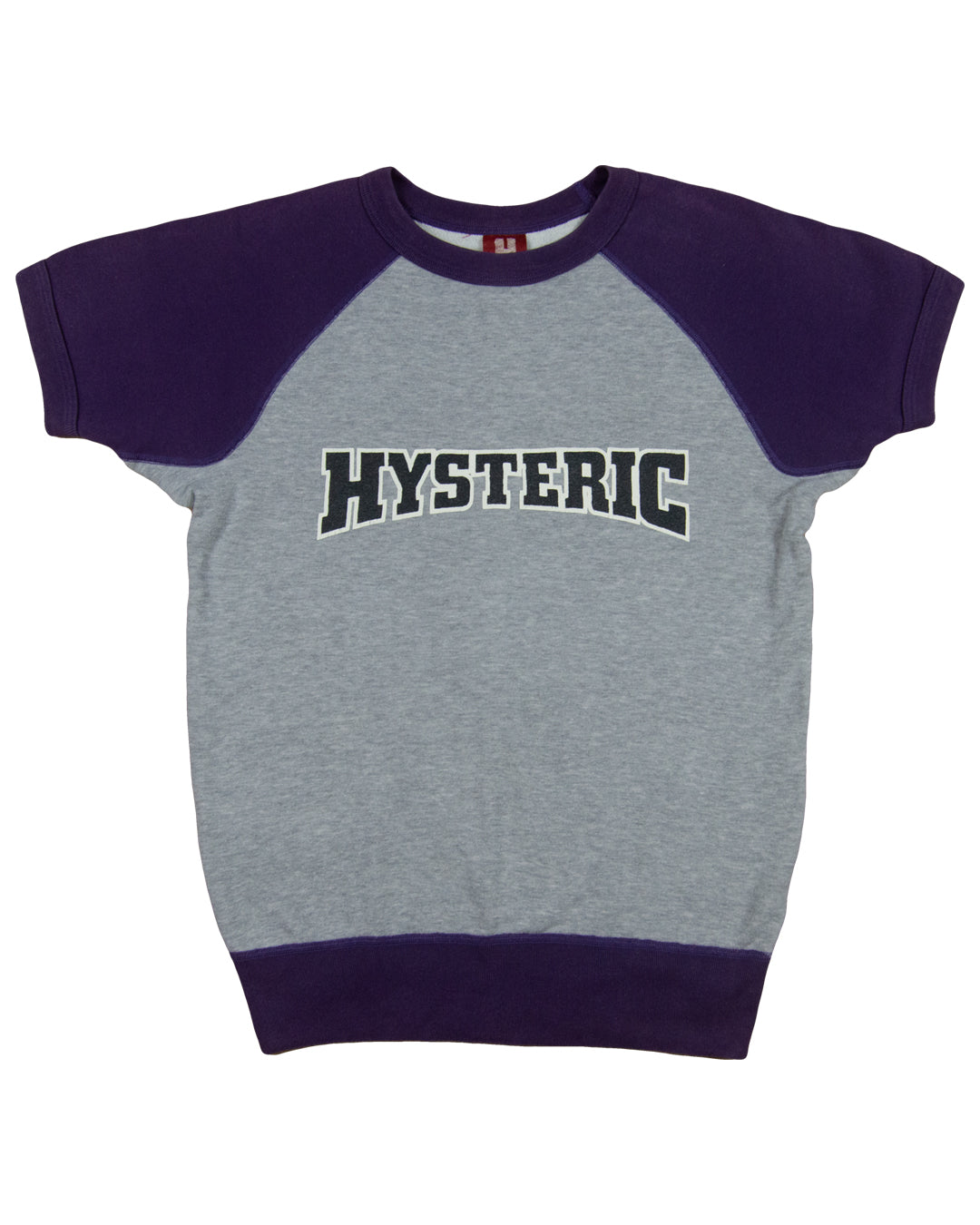 Hysteric Glamour French Terry Logo Ringer Tee