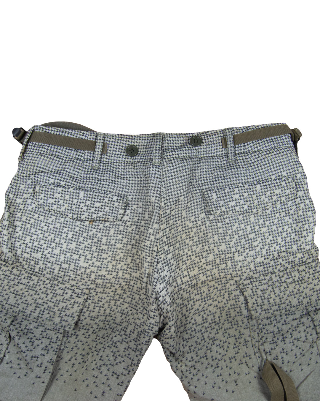 Miharayasuhiro Gradient Parachute Cargo Shorts