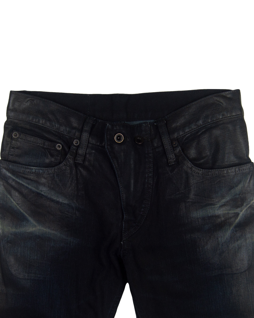 L.G.B. Waxed Shark Denim – SaolMortem