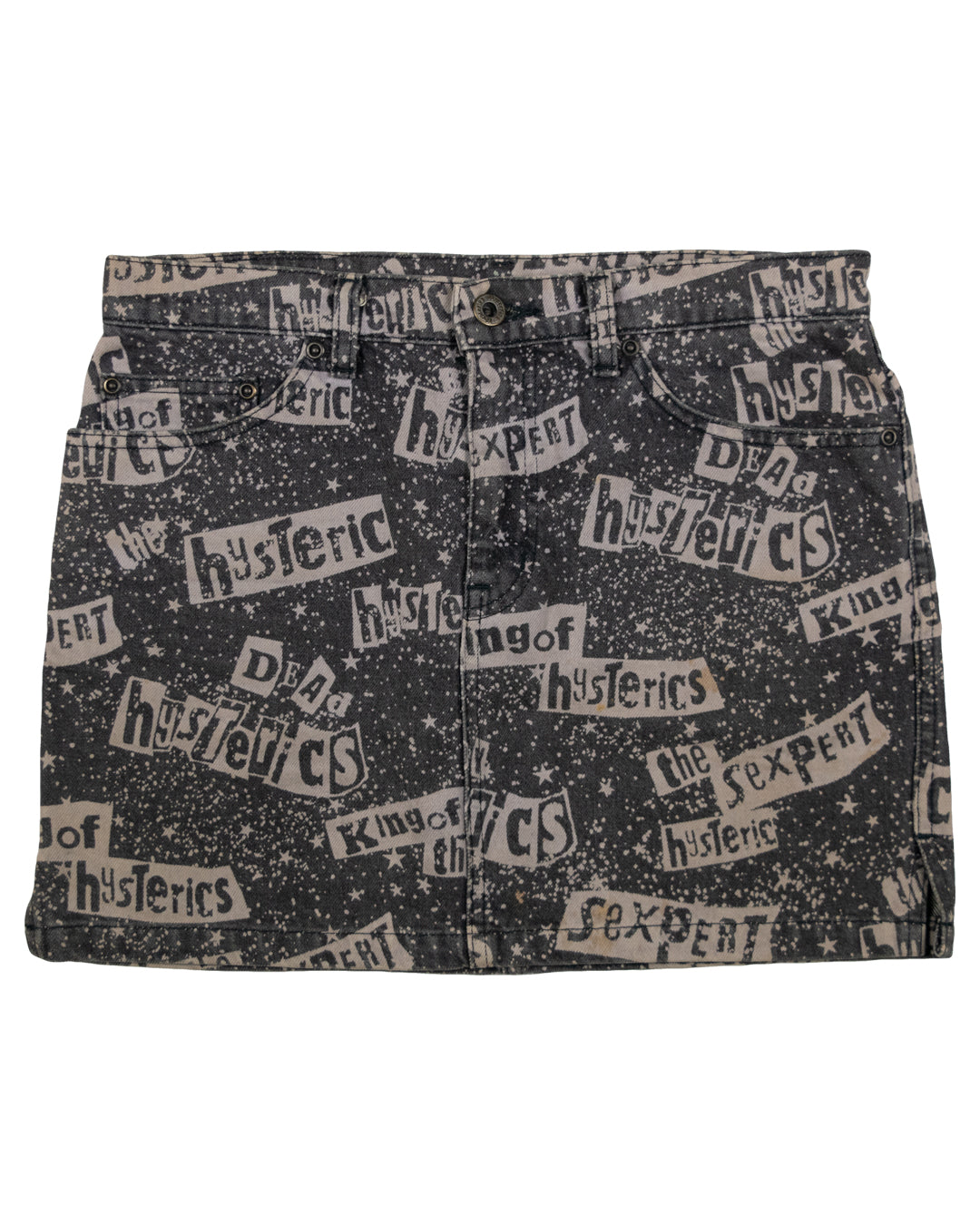 Hysteric Glamour Graphic Denim Skirt