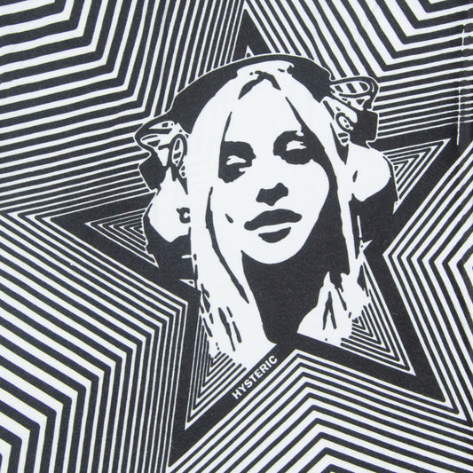 Hysteric Glamour Pin Up Star Illusion Cotton Long Tee / Dress