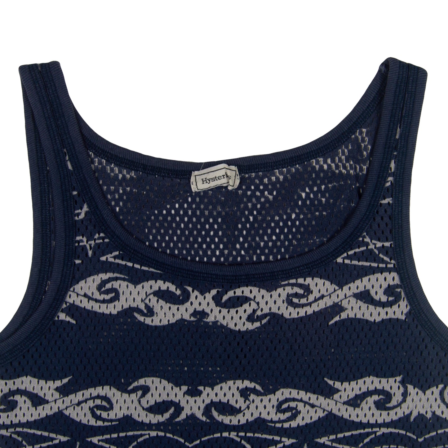 Hysteric Glamour Tribal Mesh Tank Top