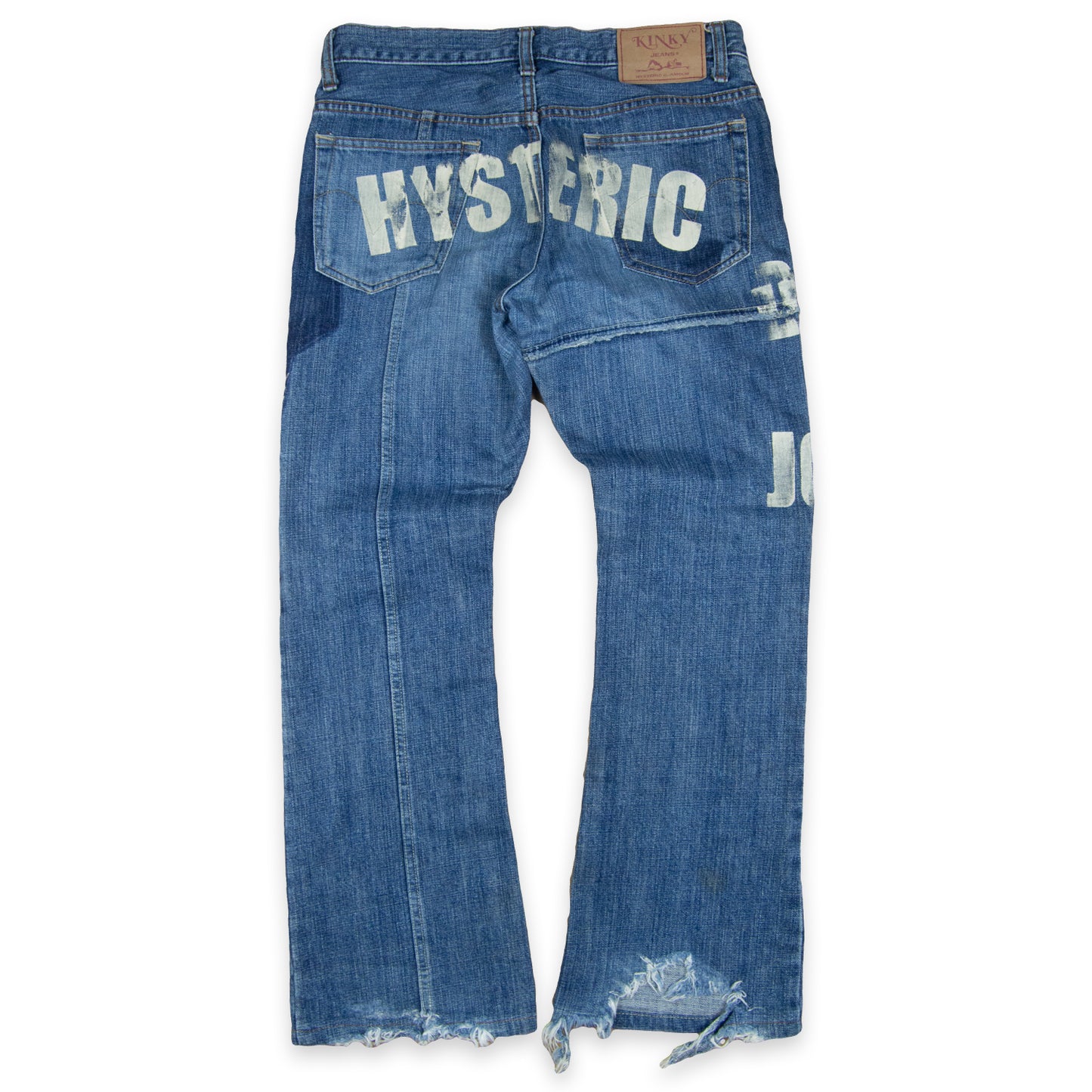 Hysteric Glamour Debbie Suzie Joan Patchwork Kinky Jeans