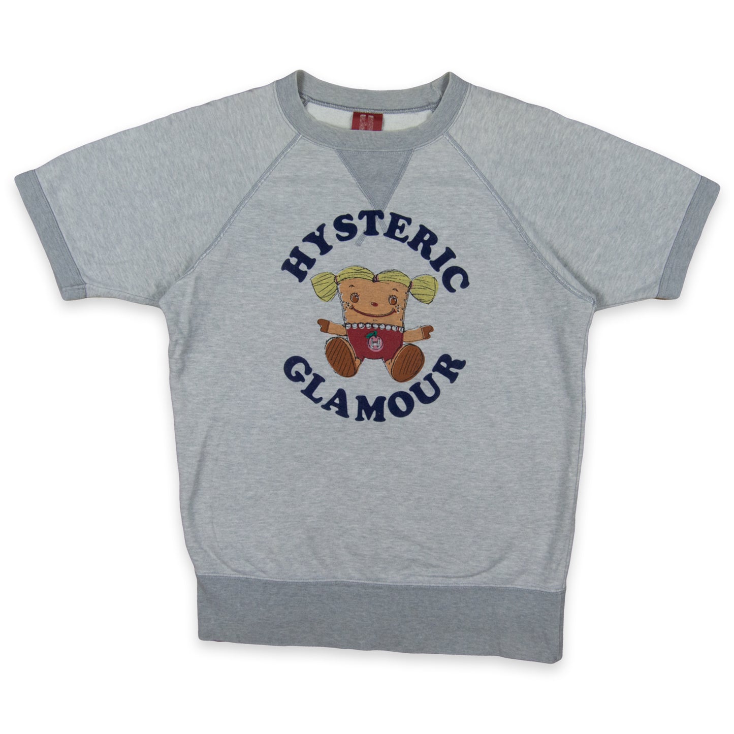 Hysteric Glamour Doll Logo Terry Cloth Ringer Tee