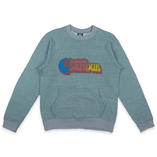 Hysteric Glamour Gradient Retro Logo Crewneck