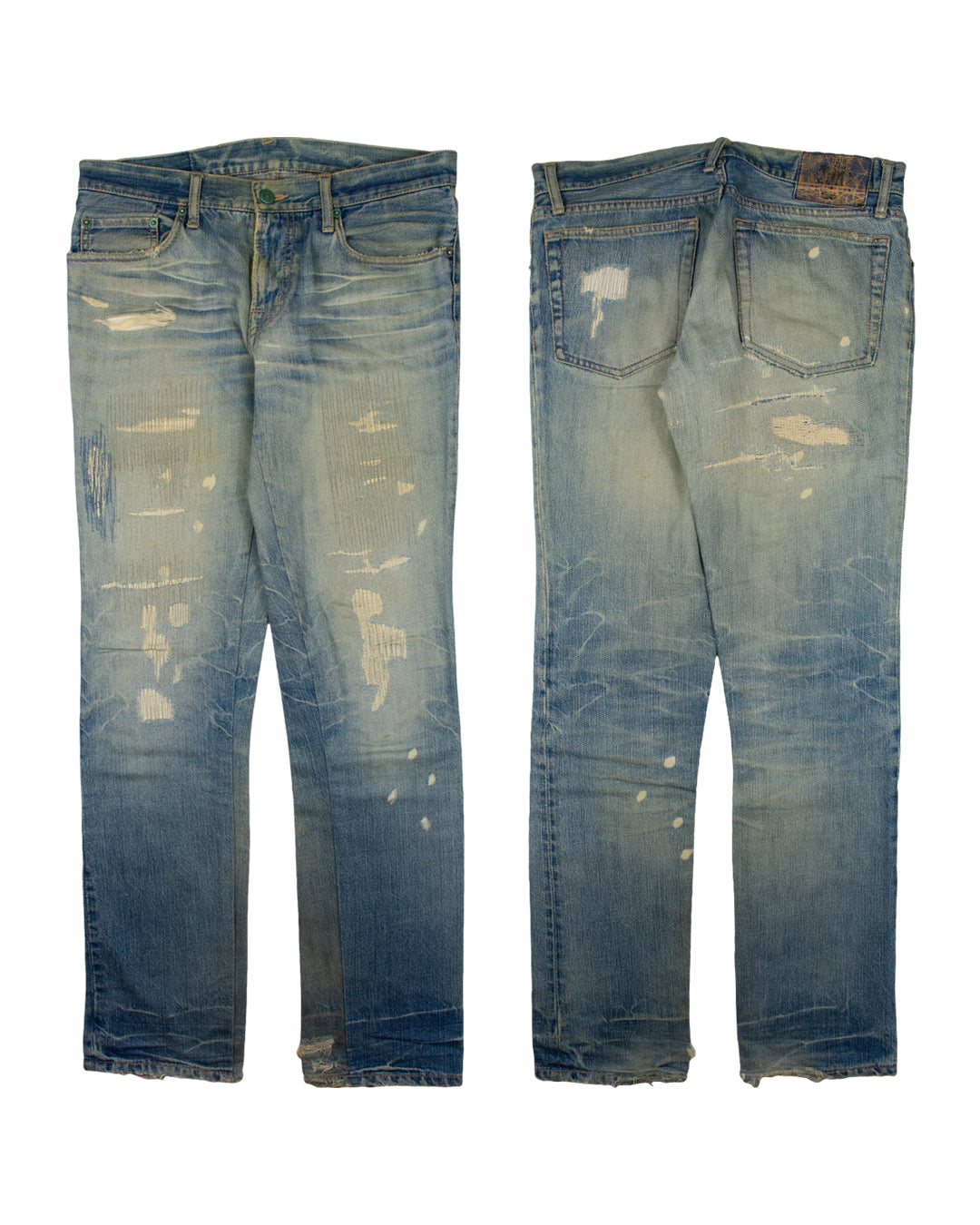 PPFM Distressed Repair Denim