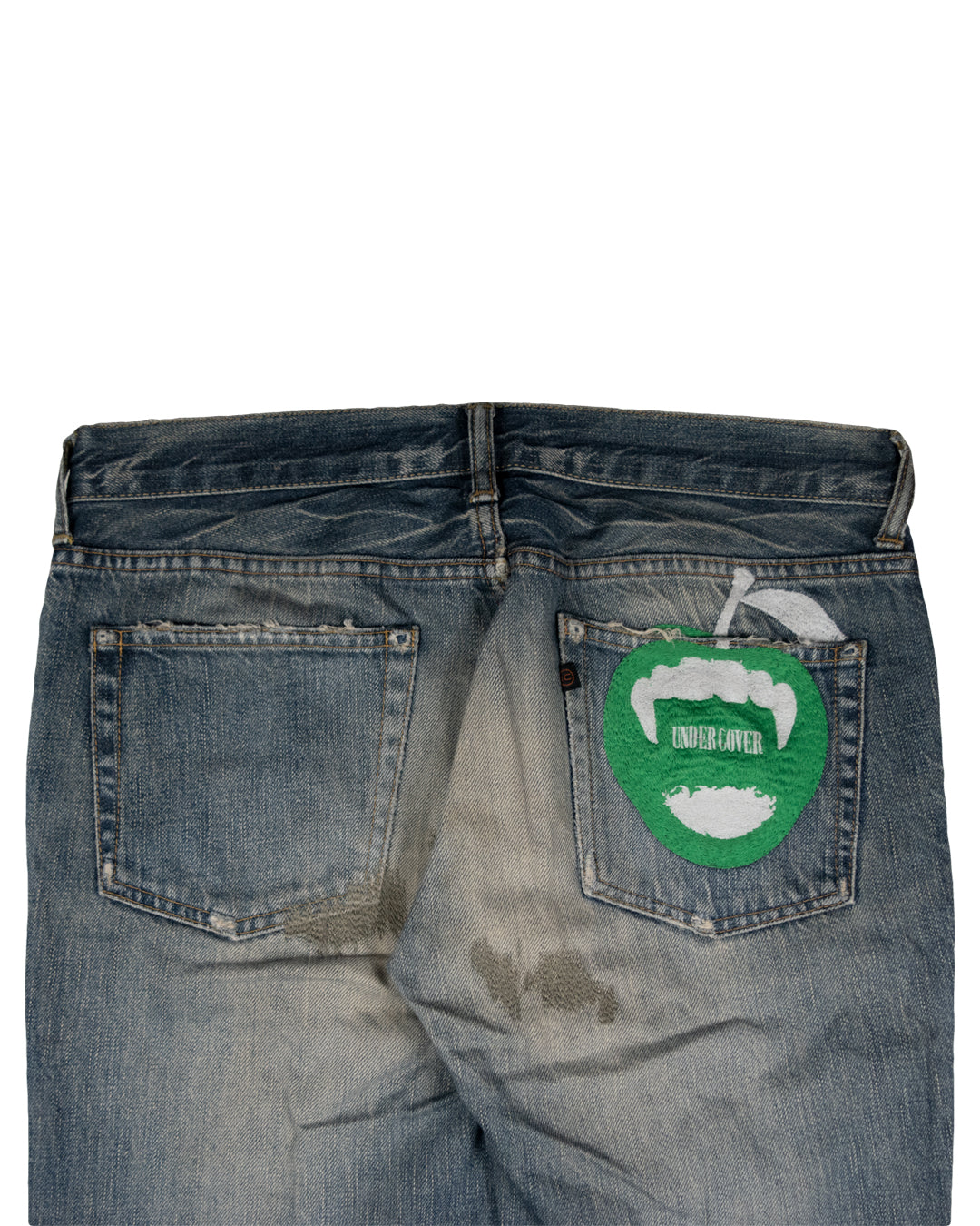 UNDERCOVER アップル刺繍デニム Undercover Apple Fang Denim – AW07 – SaolMortem
