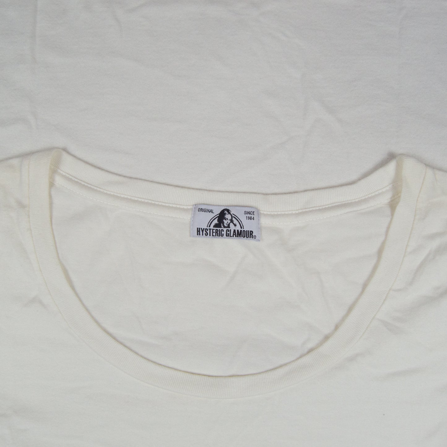 Hysteric Glamour Do My Thing Pin up Logo Long Sleeve Tee