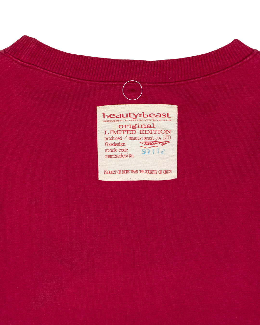 Beauty:Beast Wing Crewneck – 1997