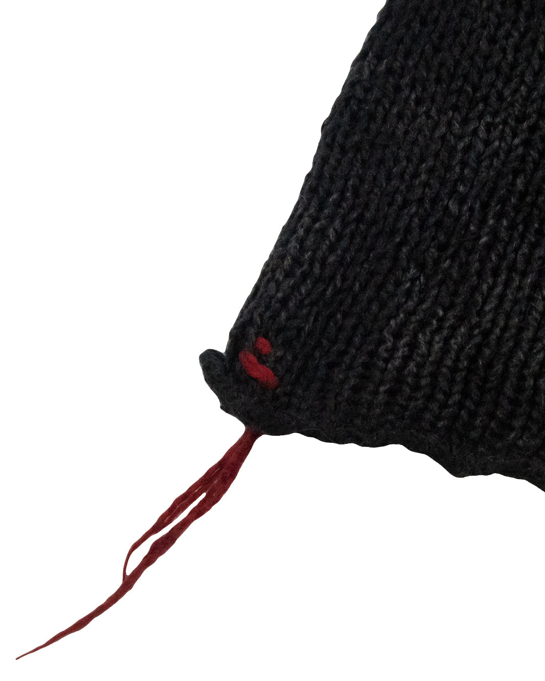 L.G.B. Leather Skull Knit Slip Dress