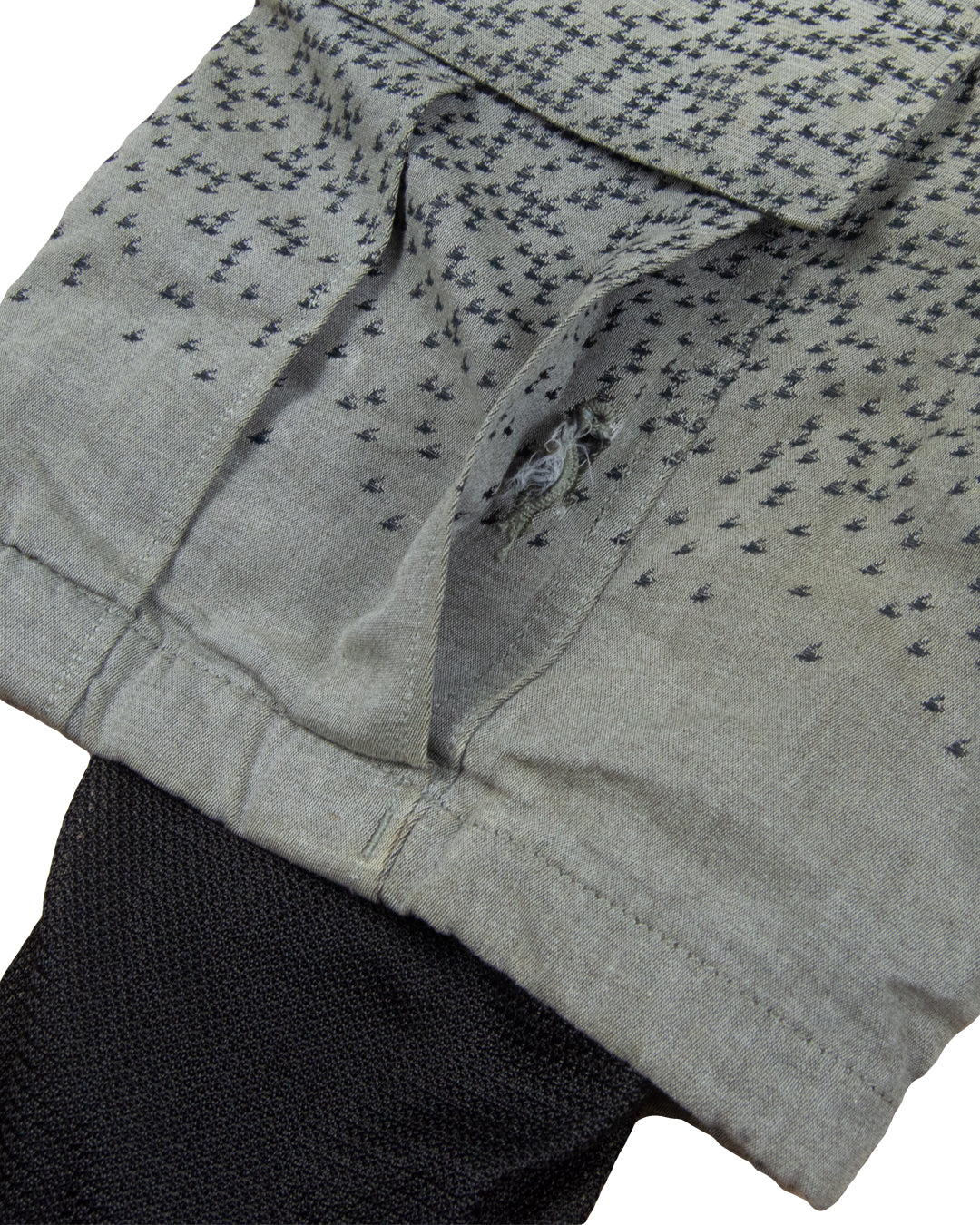 Miharayasuhiro Gradient Parachute Cargo Shorts