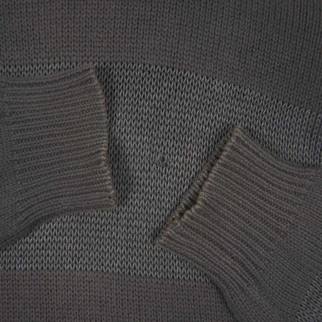 Lad Musician Striped Deformed Punk Knit Sweater – AW13