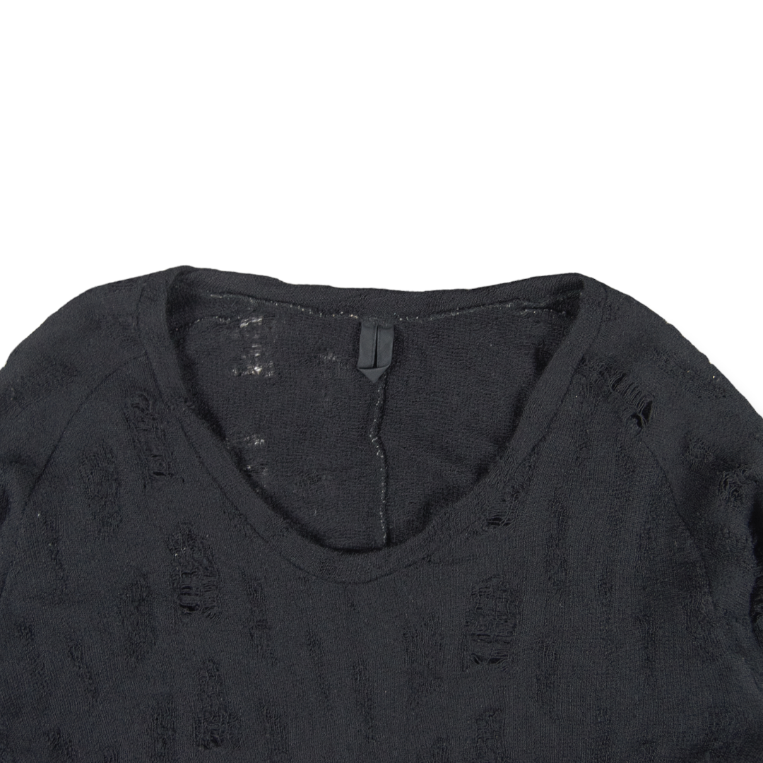 Miharayasuhiro Thrashed Grunge Knit Sweater