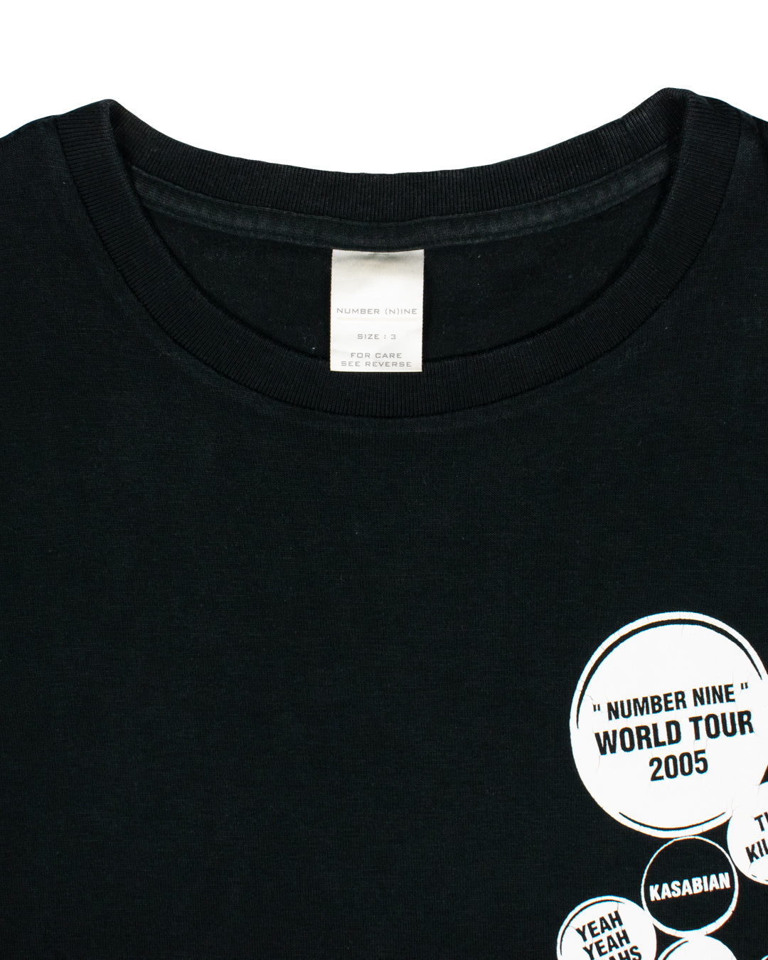 Number (N)ine The High Streets World Tour Tee – AW05