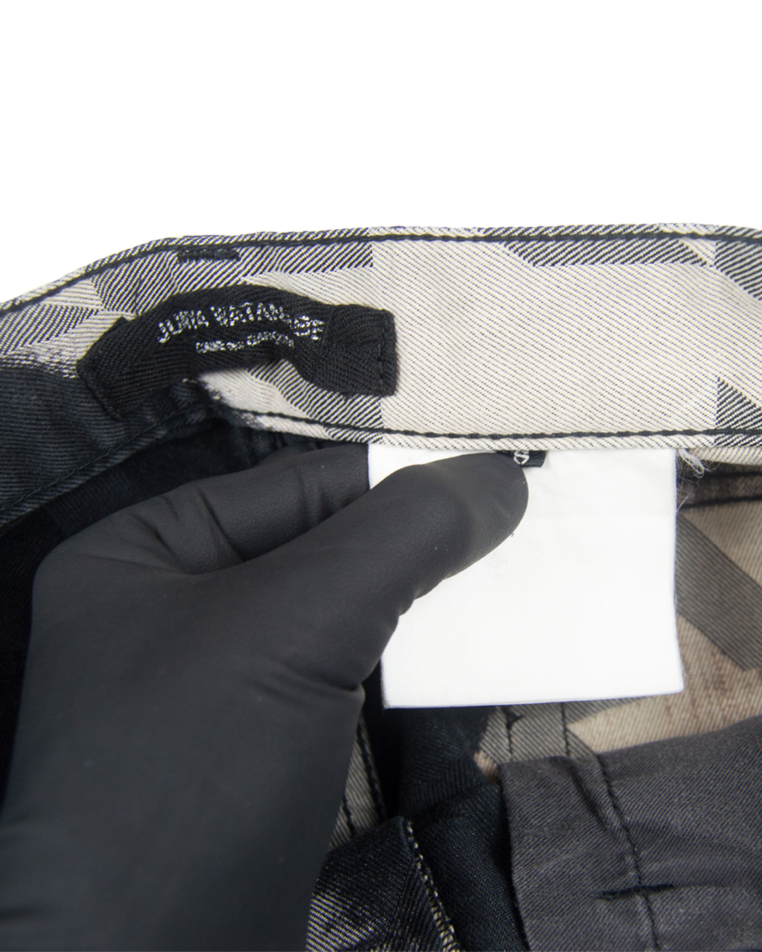 Junya Watanabe Geometric Cropped Pants