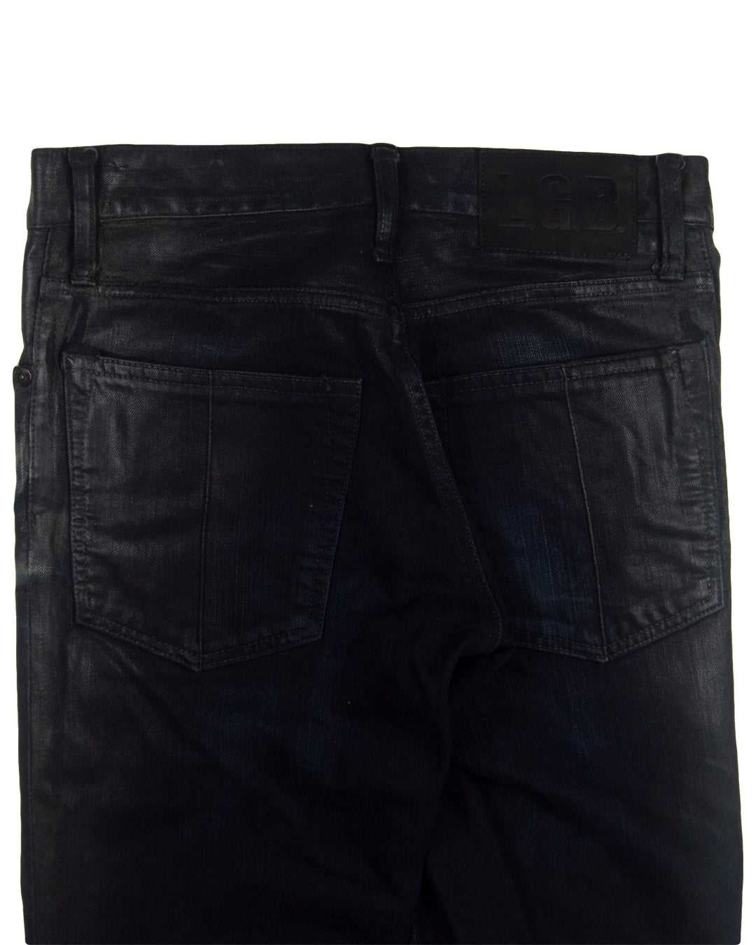 L.G.B. Waxed Shark Denim – SaolMortem