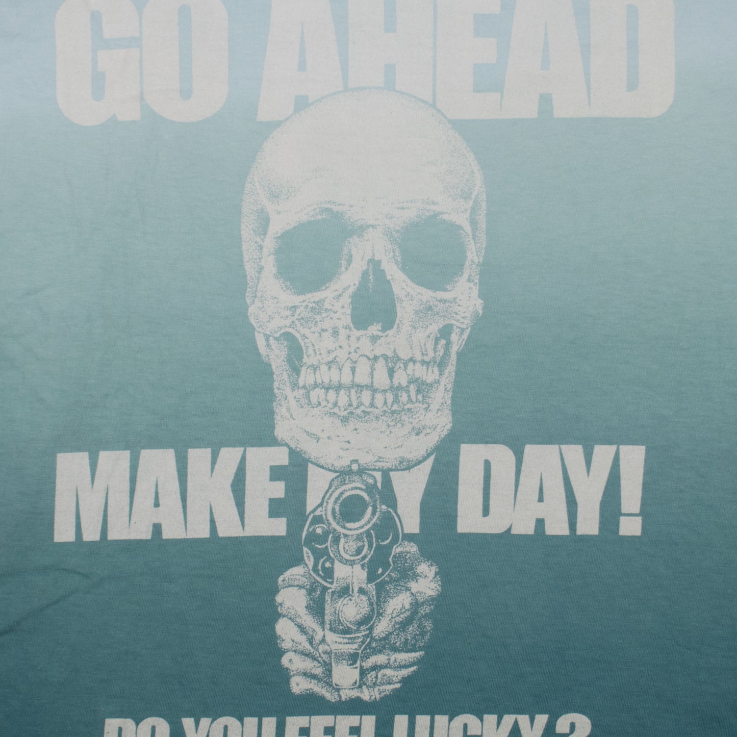 Hysteric Glamour Gradient Make My Day Tee