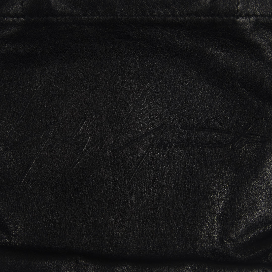 Yohji Yamamoto Mini Leather Handbag