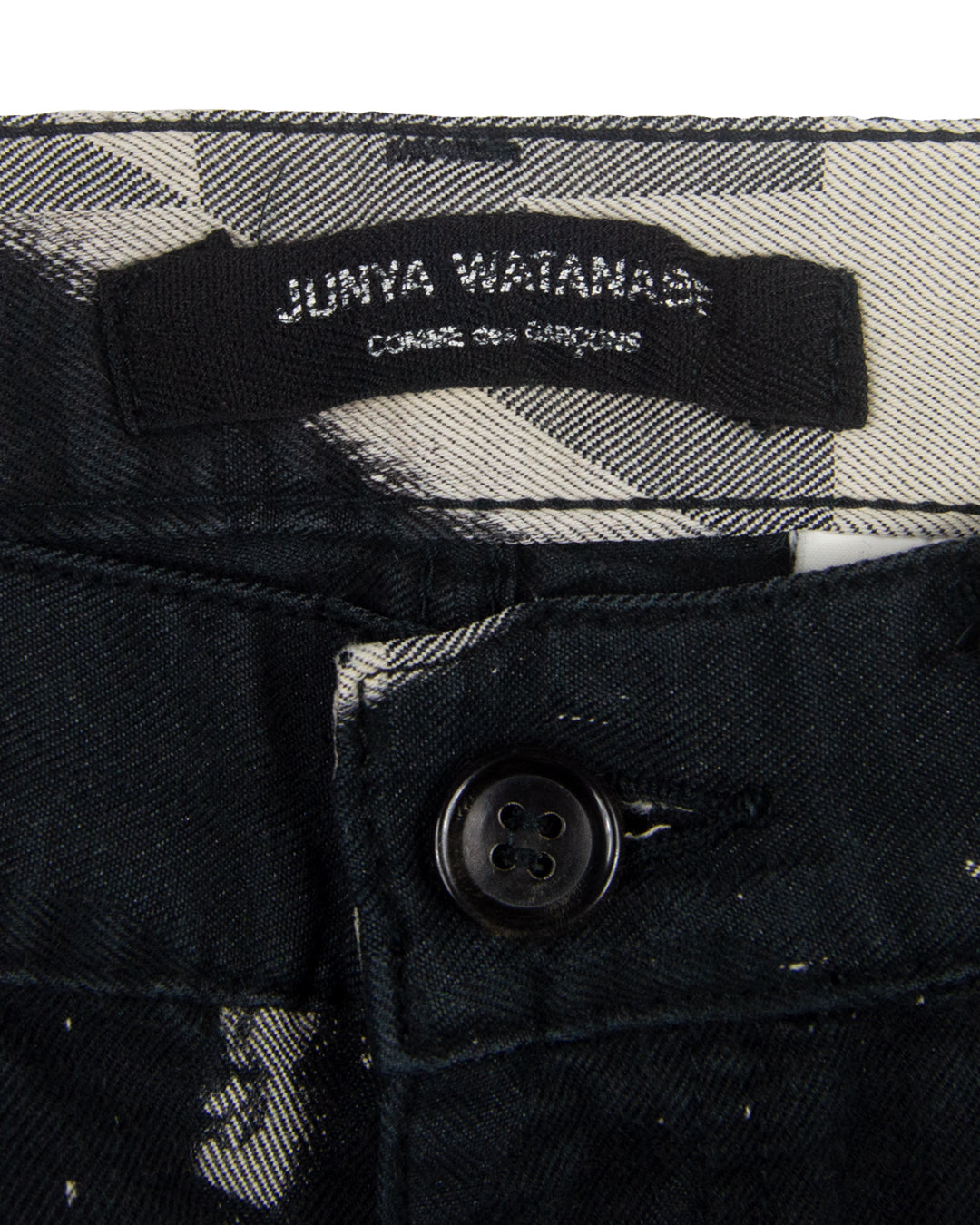 Junya Watanabe Geometric Cropped Pants