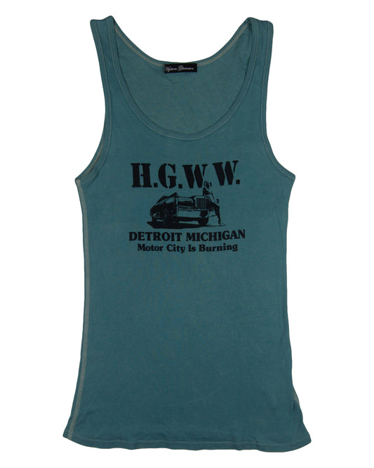 Hysteric Glamour Motor City Is Burning Tank Top