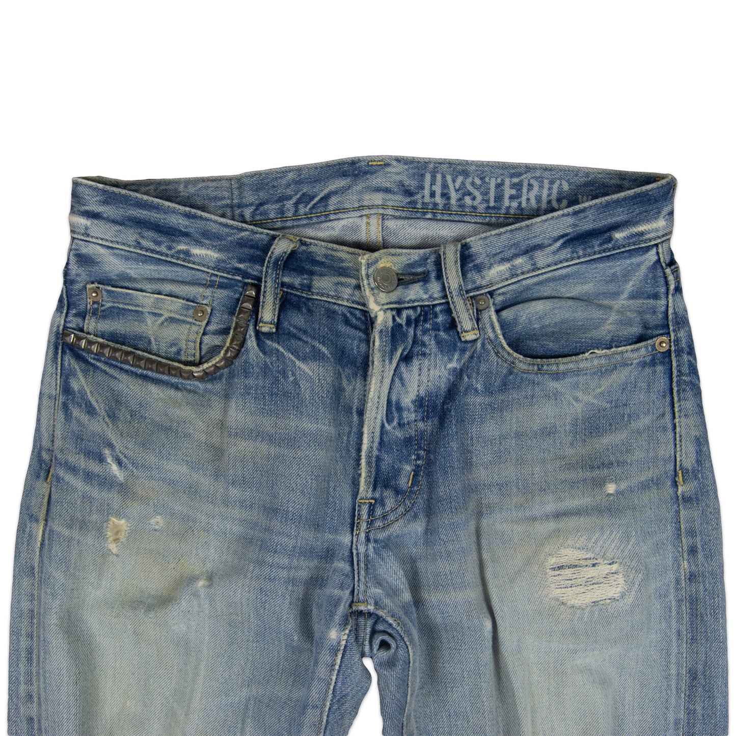 Hysteric Glamour Distressed Denim