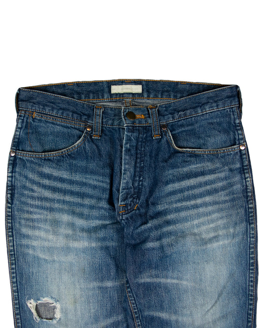 Number (N)ine Modern Age Distressed Patchwork Denim – SS02