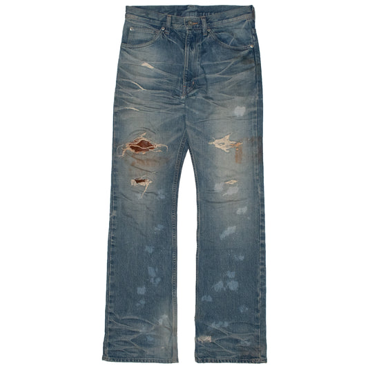 Isamu Katayama Backlash Distressed Rocker Denim