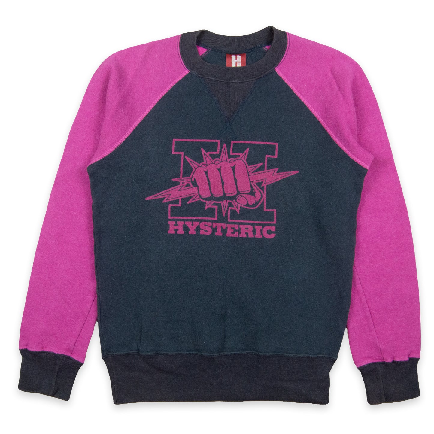 Hysteric Glamour H Logo Raglan Crewneck