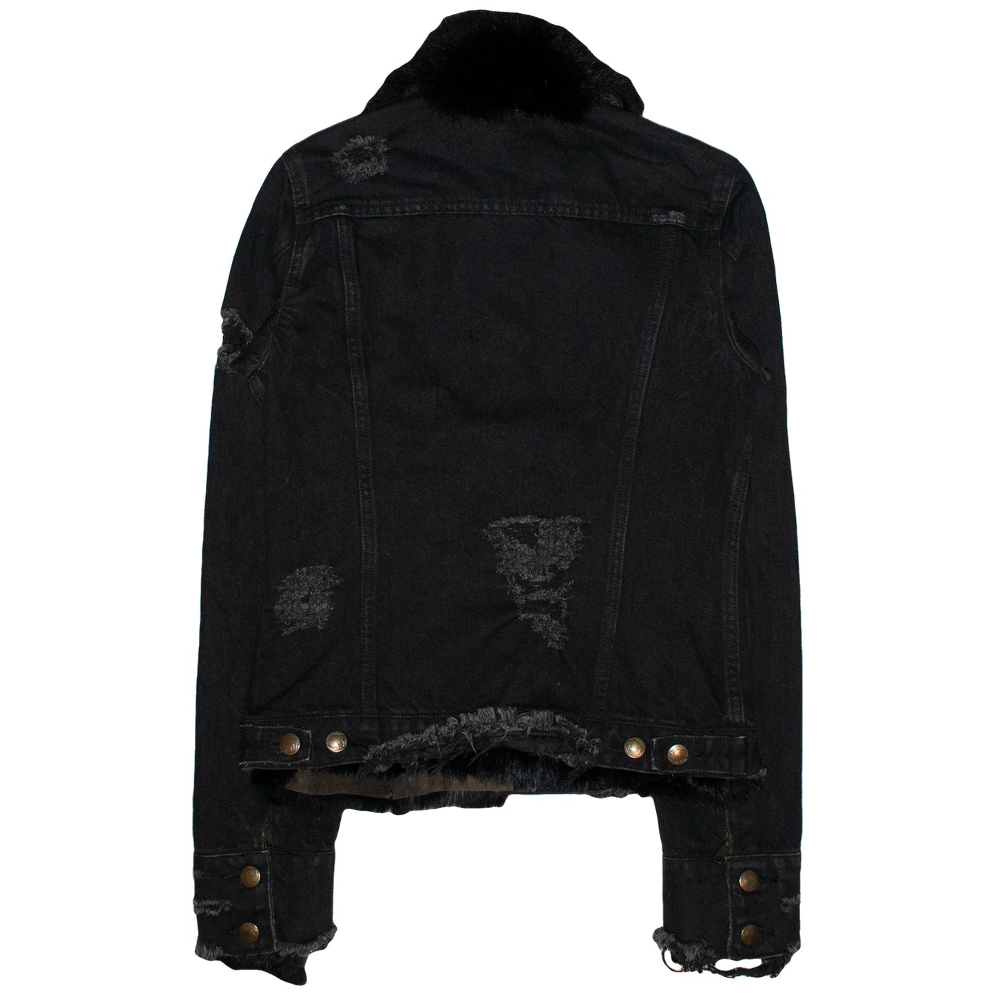 L.G.B. Distressed Denim Jacket