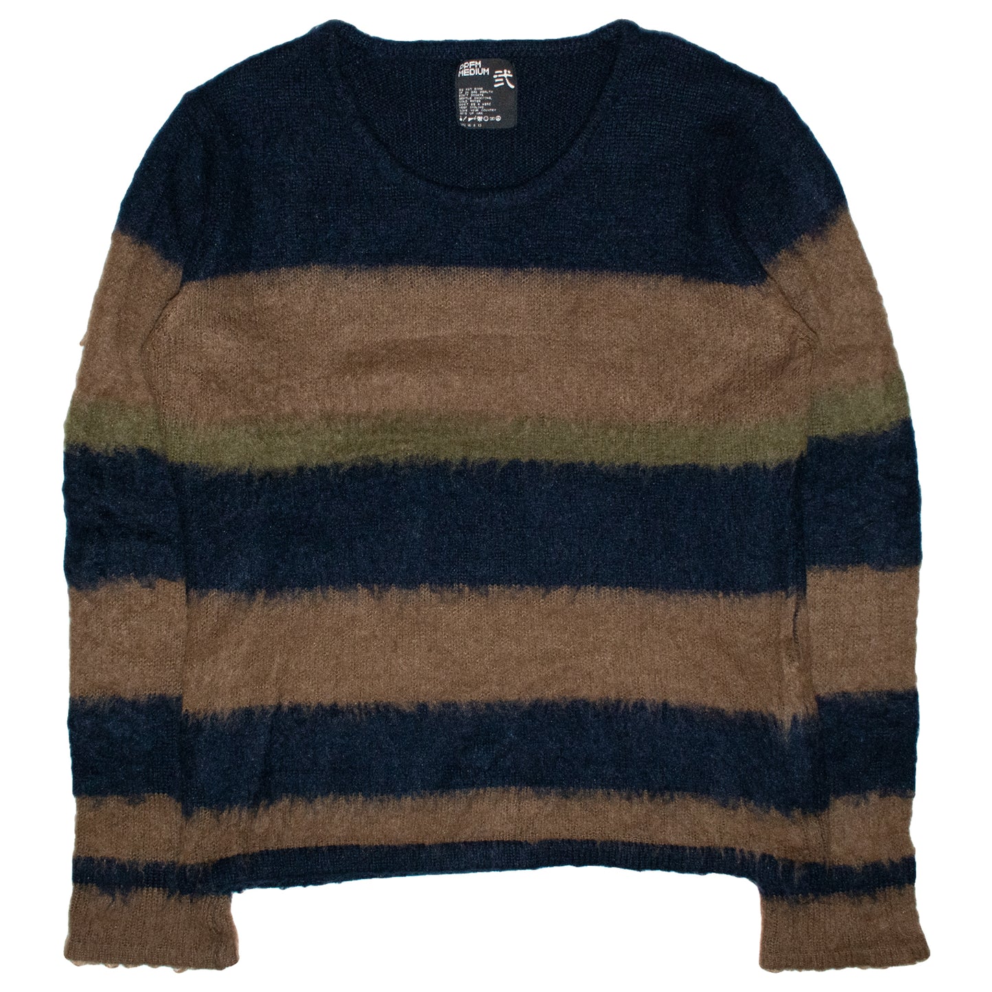 PPFM Loose Knit Striped Mohair Sweater – 2008