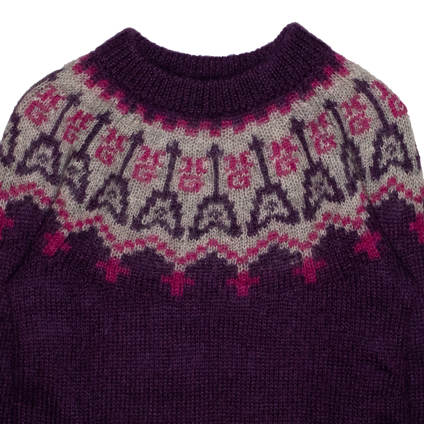 Hysteric Glamour Electric Guitar Mohair Knit Sweater