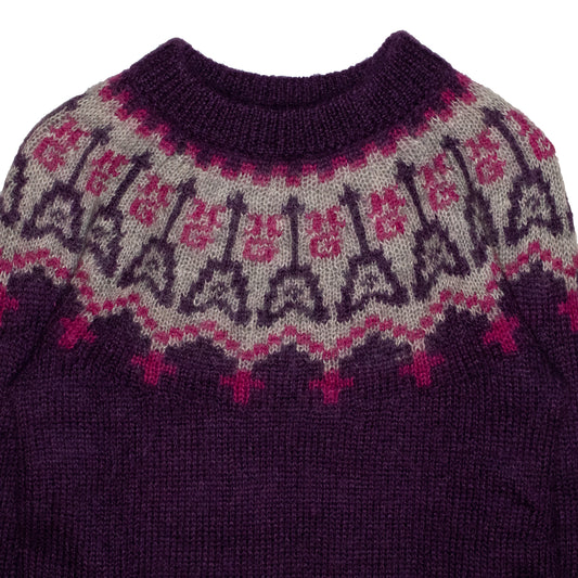 Hysteric Glamour Electric Guitar Mohair Knit Sweater