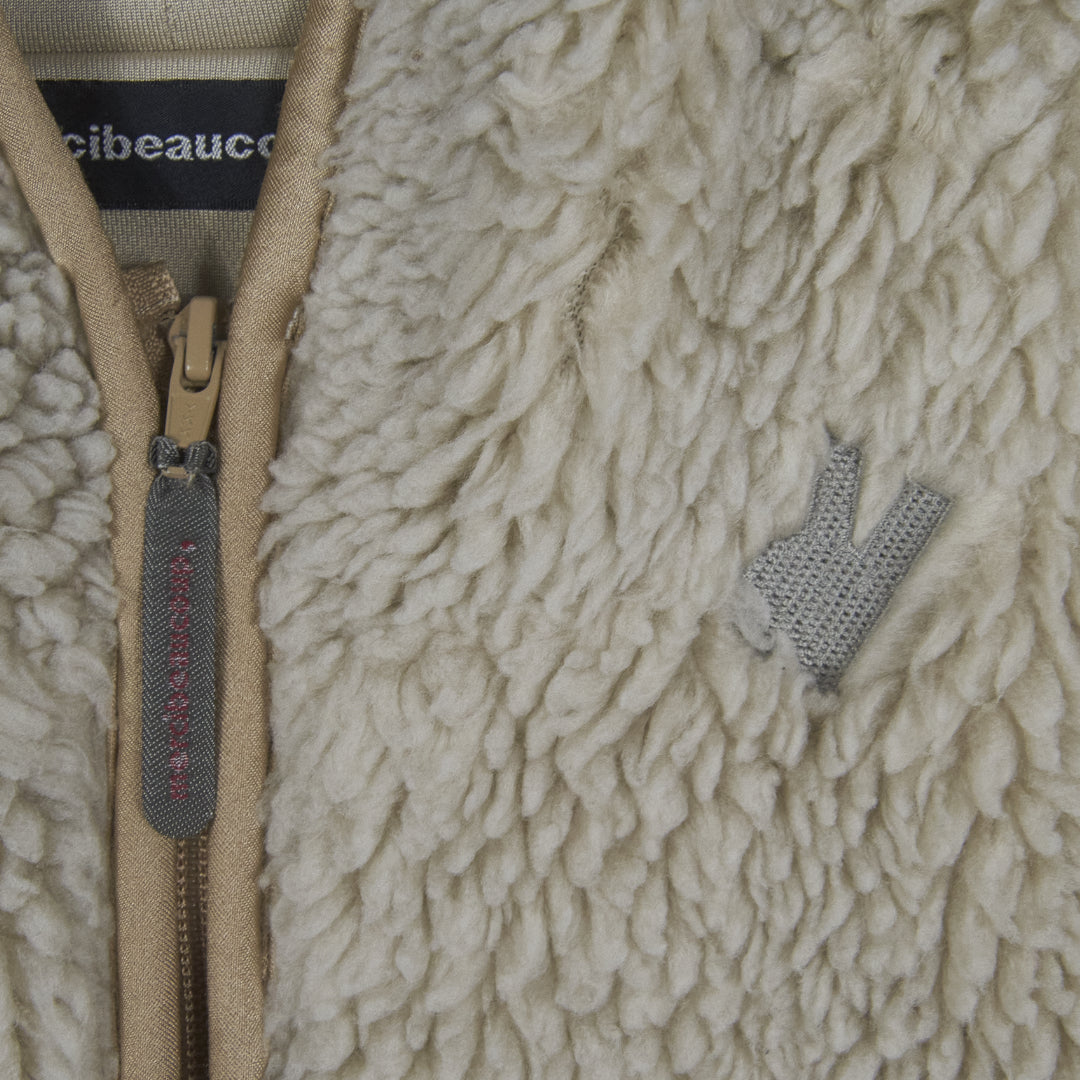 Mercibeaucoup Boa Fleece Hoodie