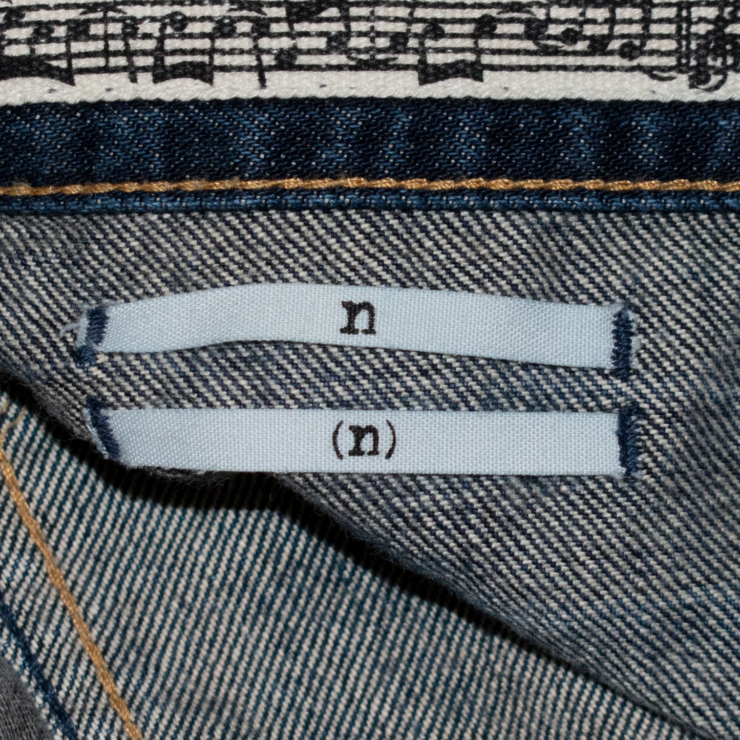Number (N)ine Carpenter Denim