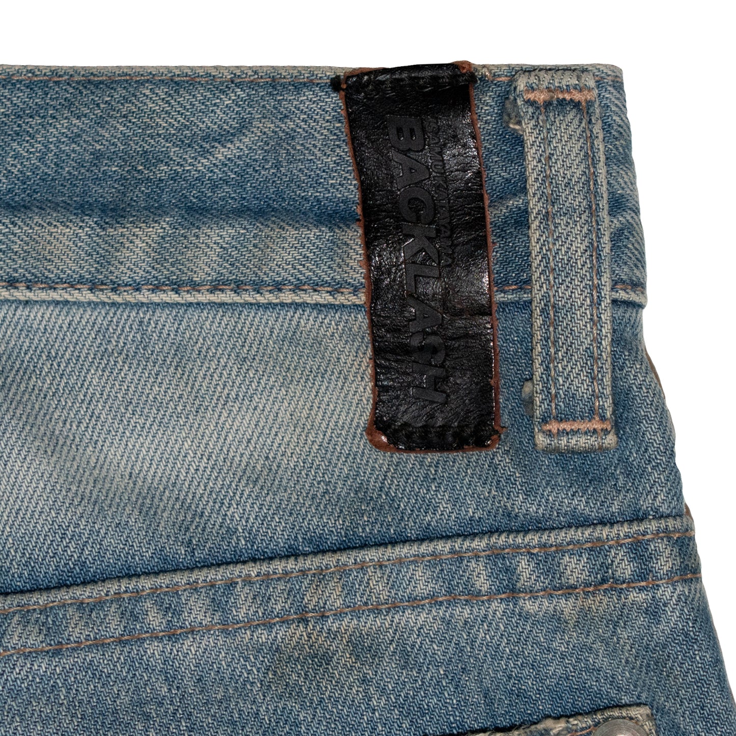 Isamu Katayama Backlash Distressed Rocker Denim