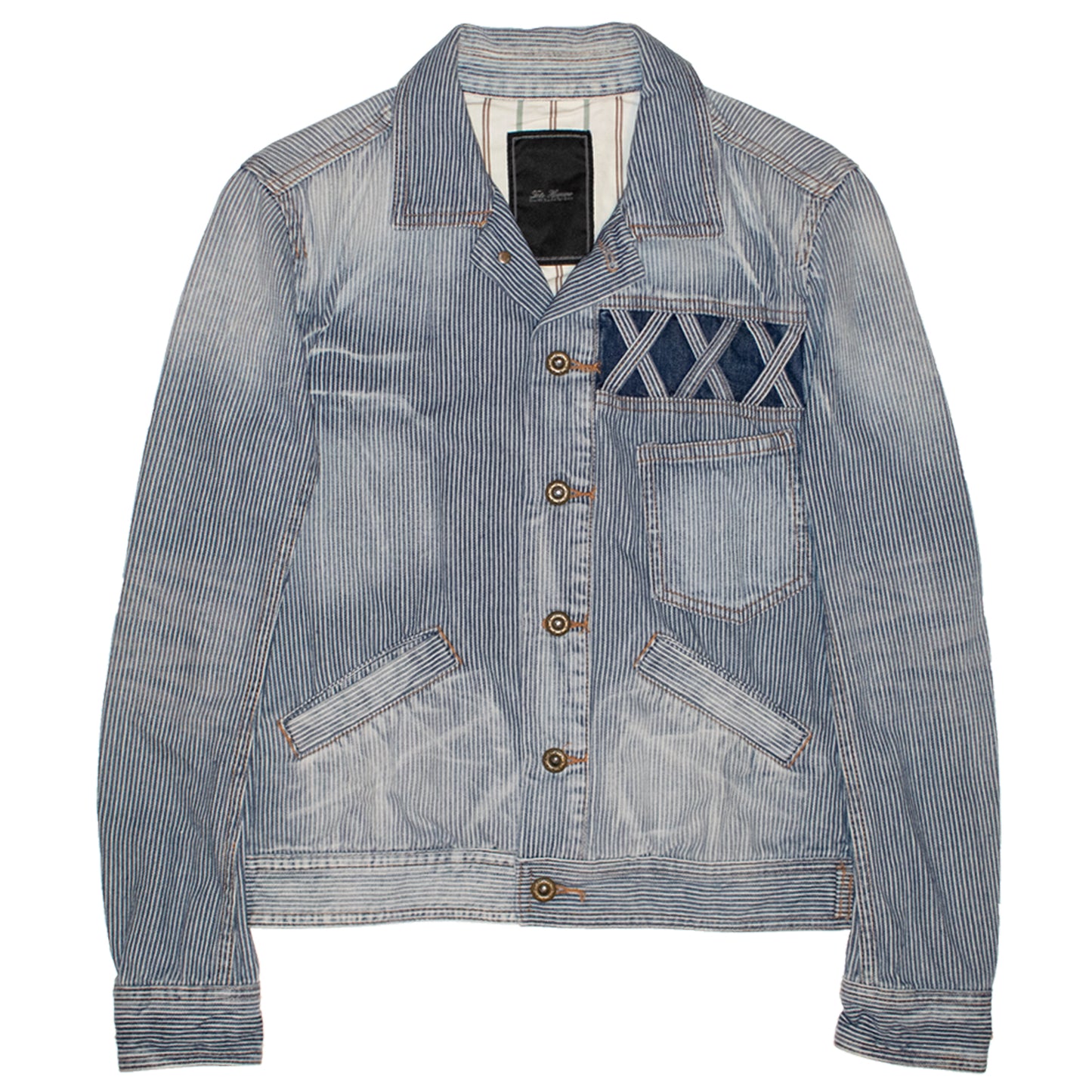Tete Homme XXX Hickory Denim Jacket