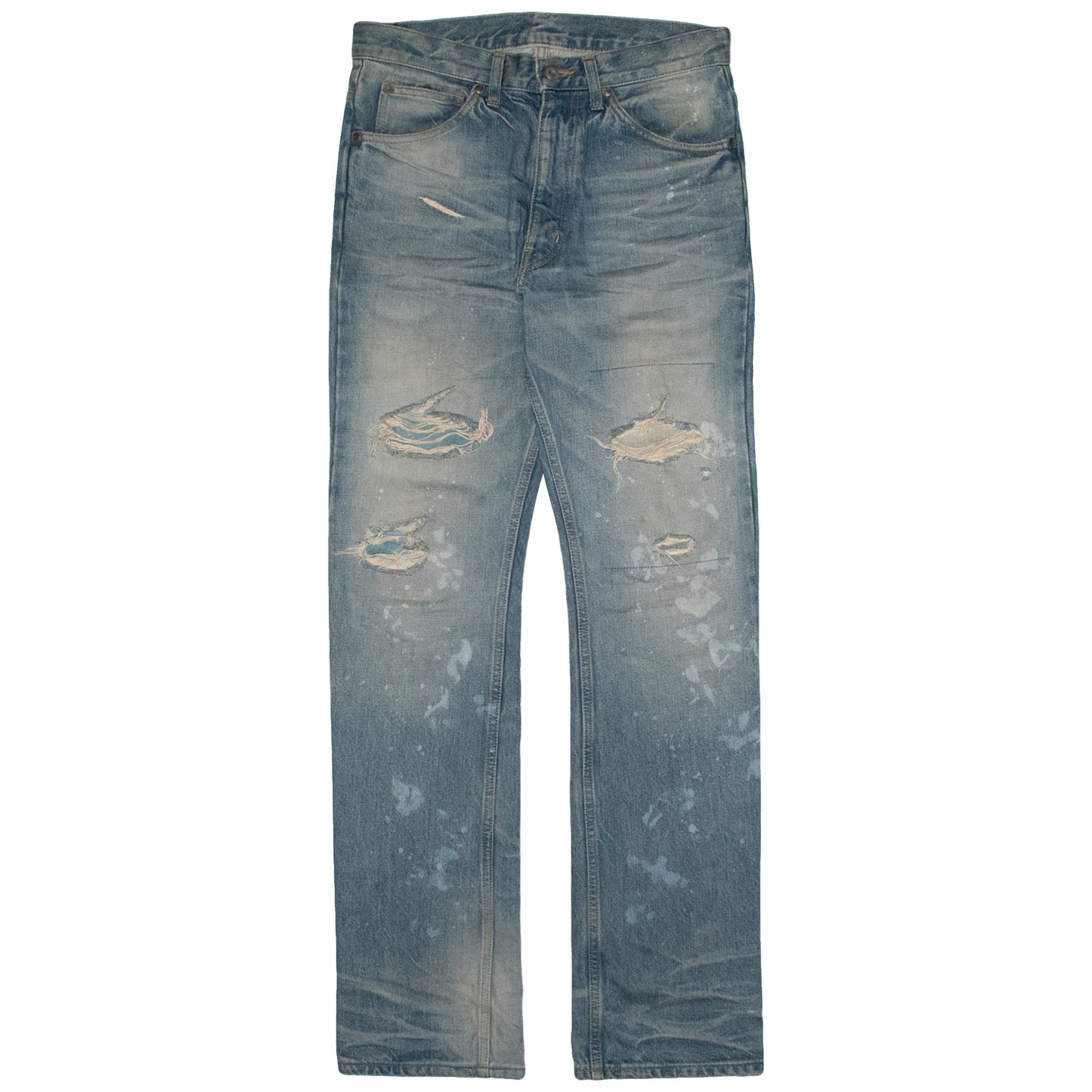 Isamu Katayama Backlash Distressed Rocker Denim