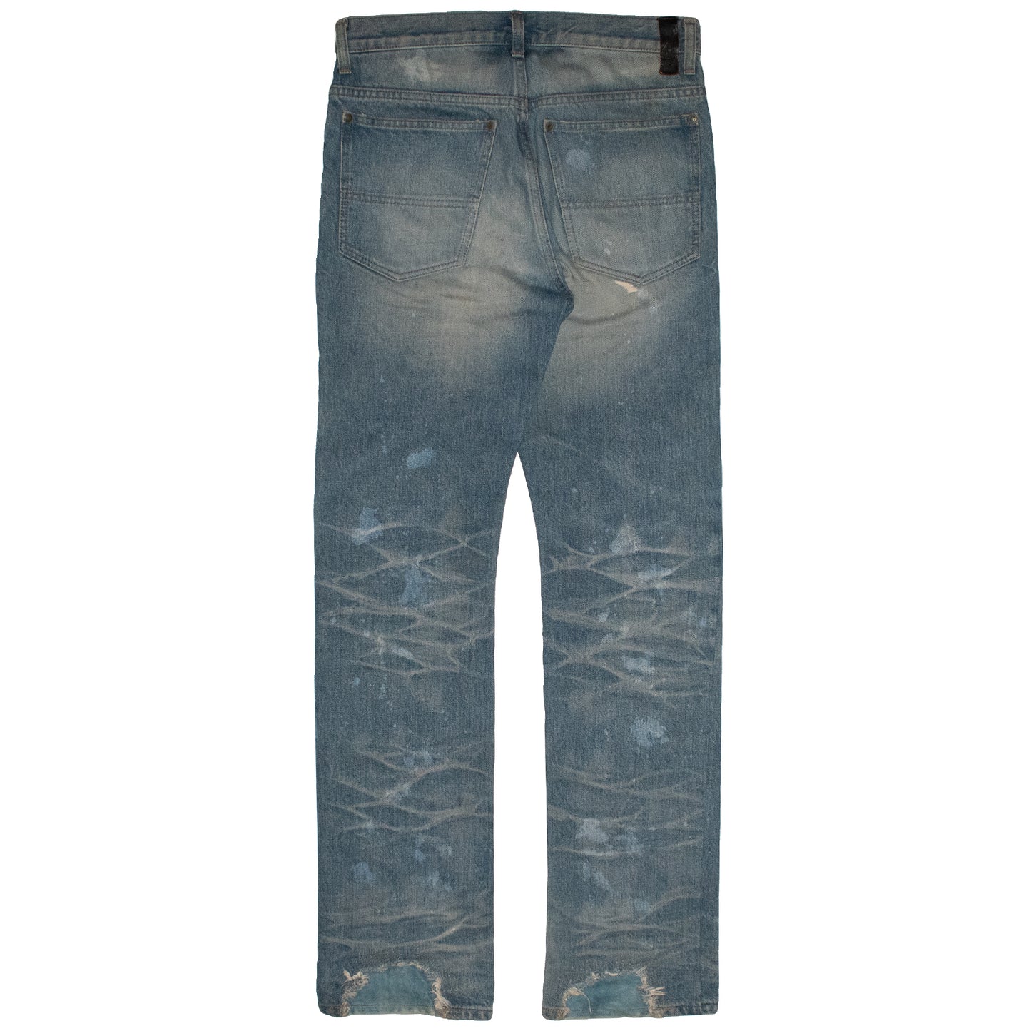 Isamu Katayama Backlash Distressed Rocker Denim