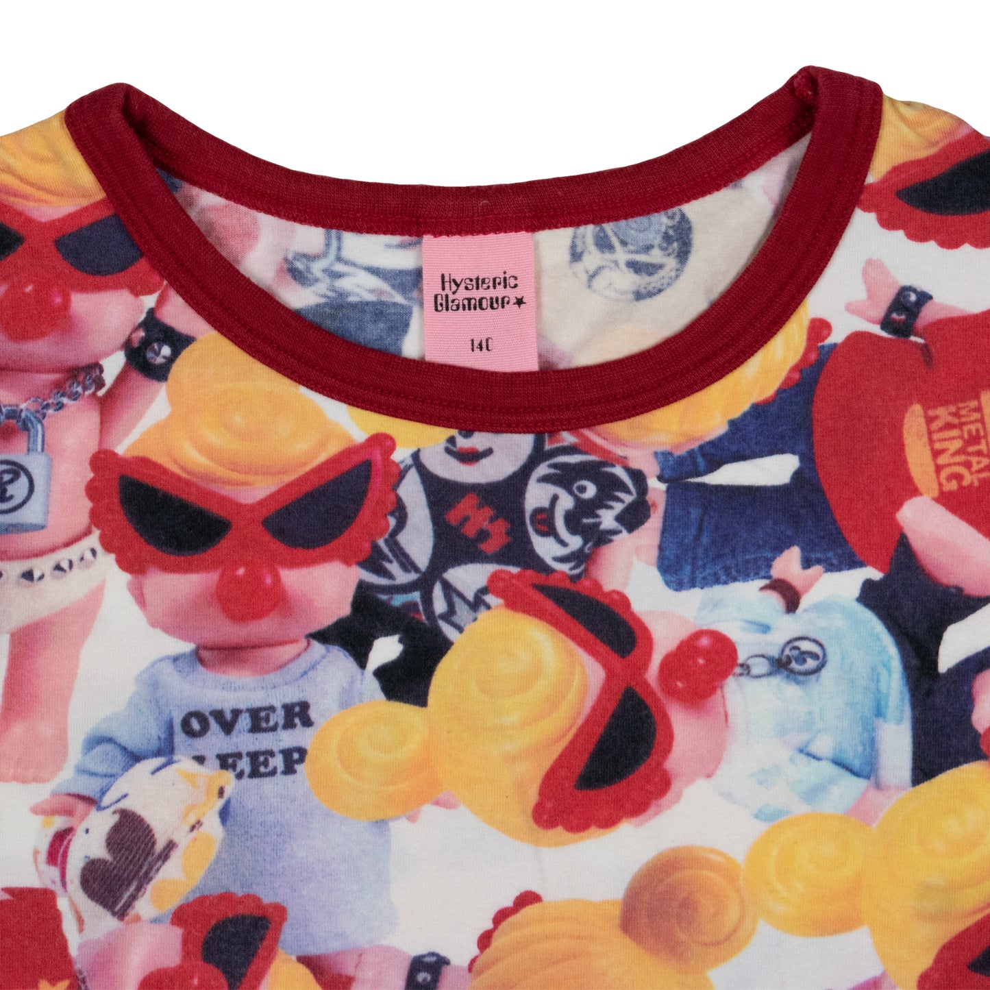 Hysteric Mini Baby Doll All Over Print Tee