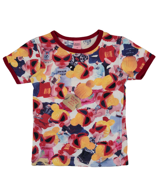 Hysteric Mini Baby Doll All Over Print Tee