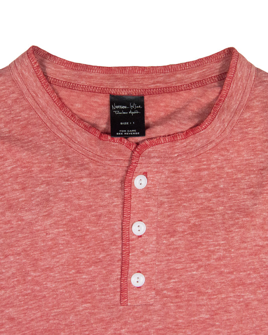 Number (N)ine The High Streets Henley Long Sleeve Tee – AW05